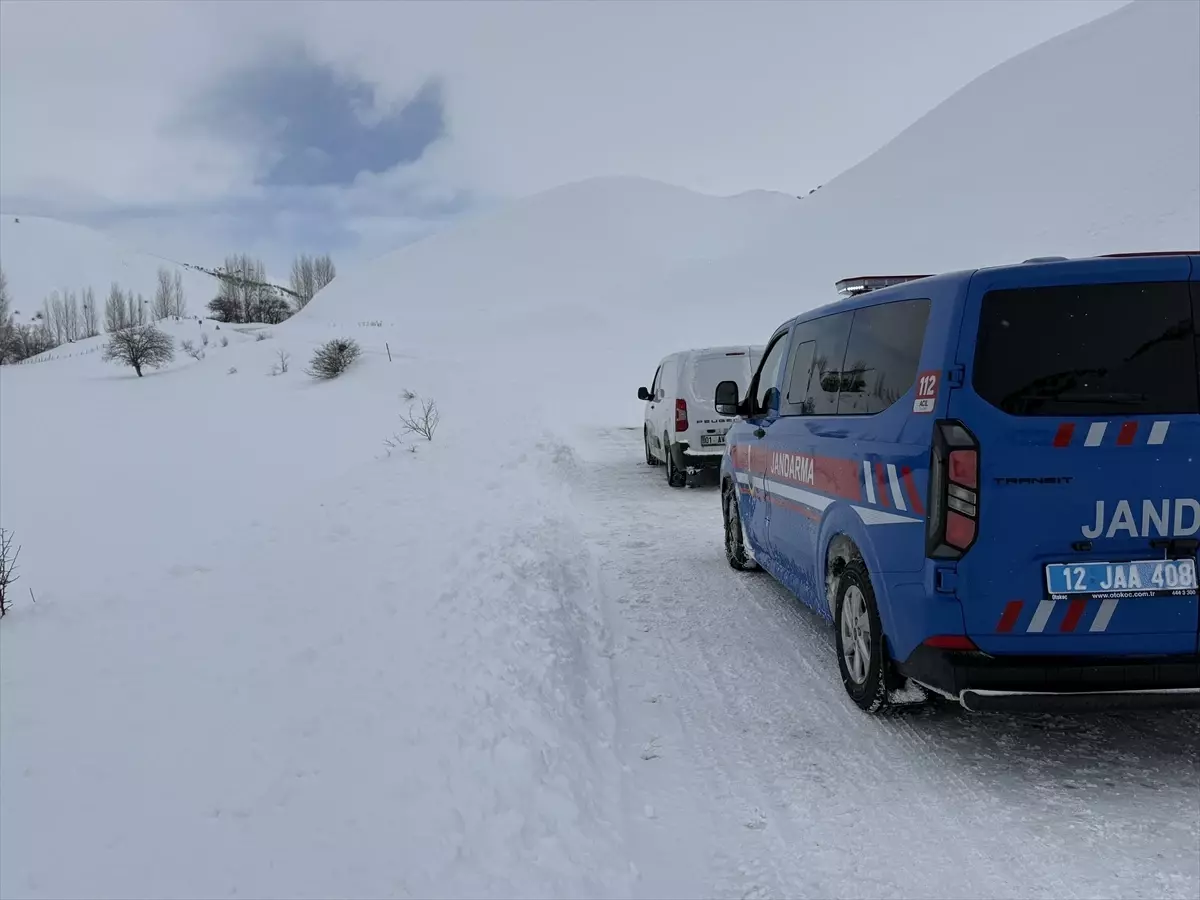 Bingöl'de Karlıova-Yedisu kara yolu çığ nedeniyle ulaşıma kapandı