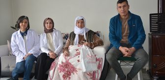 Bitlis'te sağlık ekipleri zorlu kış şartlarında vatandaşlara evlerinde hizmet veriyor