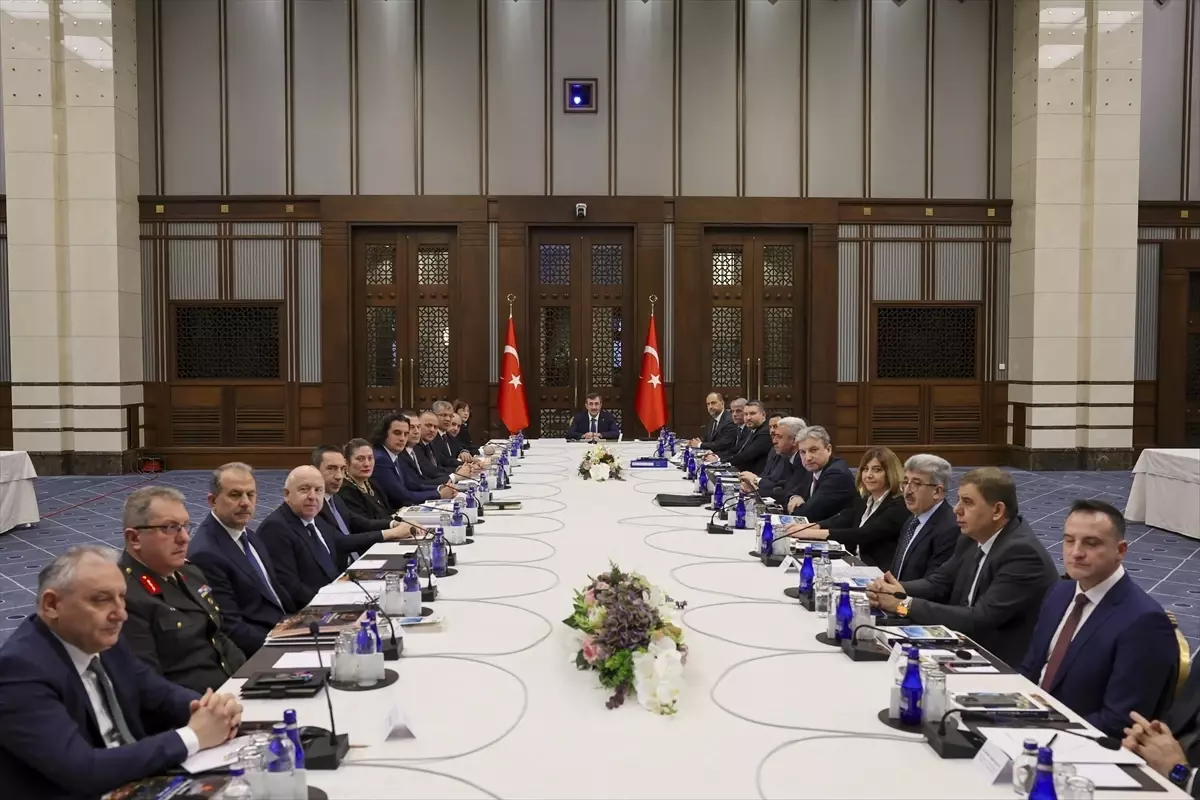 Cumhurbaşkanı Yardımcısı Yılmaz, Türkiye Coğrafi Bilgi Sistemi Kurulu Toplantısı'nda konuştu Açıklaması