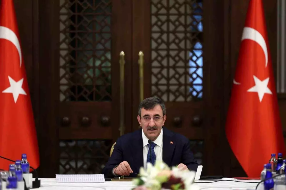 Cumhurbaşkanı Yardımcısı Yılmaz: 'Ulusal Kent Bilgi Sistemi ile Türkiye Ulusal Coğrafi Bilgi Sistemi entegrasyonu sağlanarak güçlü bir veri bütünlüğü tesis edilecektir'