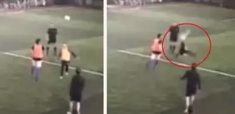 ''Halı saha tarihinin en güzel golünü attım'' diyerek paylaştı, binlerce beğeni aldı