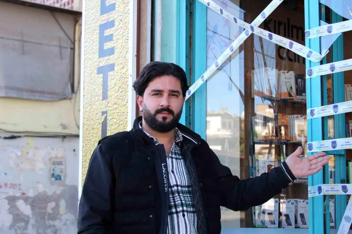 İş yeri soyuldu, hırsızlara "Teslim olun" çağrısı yaptı