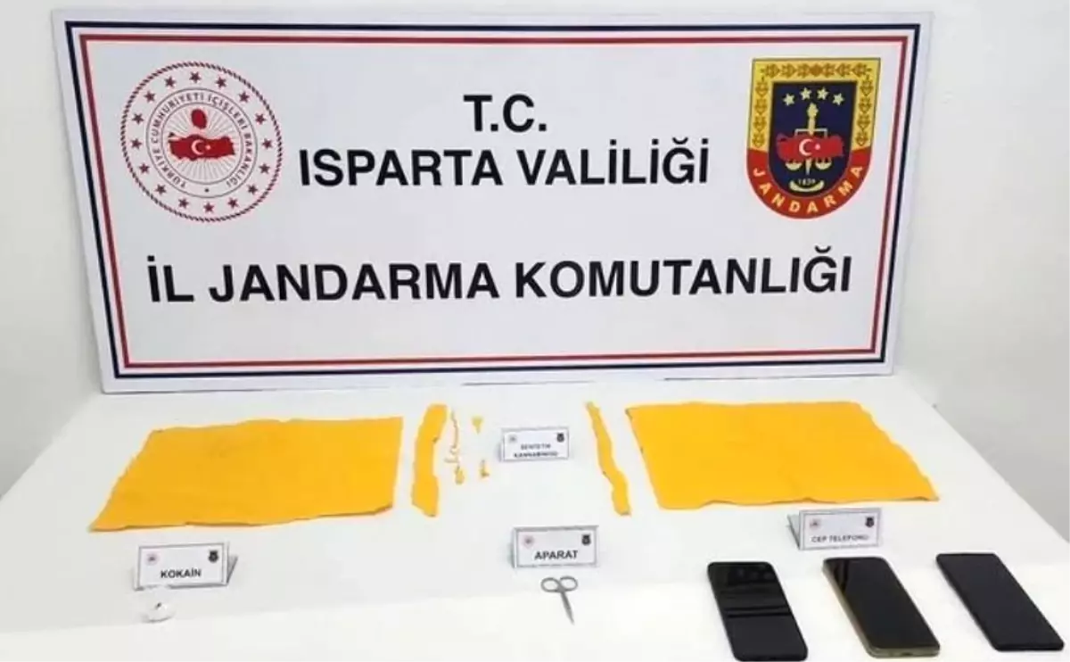 Isparta'da jandarmanın uyuşturucu operasyonunda 2 şüpheli tutuklandı