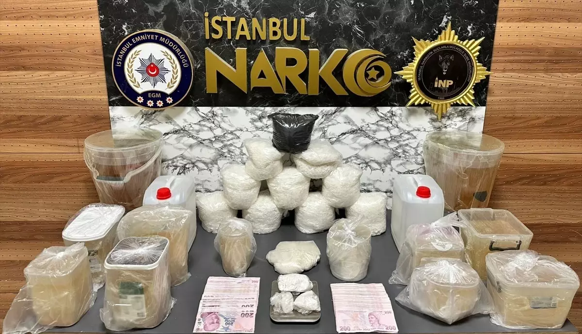 İstanbul'daki uyuşturucu operasyonunda 3 şüpheli yakalandı