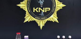Kırklareli'nde uyuşturucu operasyonunda yakalanan zanlı tutuklandı