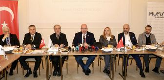 MÜSİAD Trabzon Şube Başkanı İskenderoğlu, basın mensuplarıyla bir araya geldi