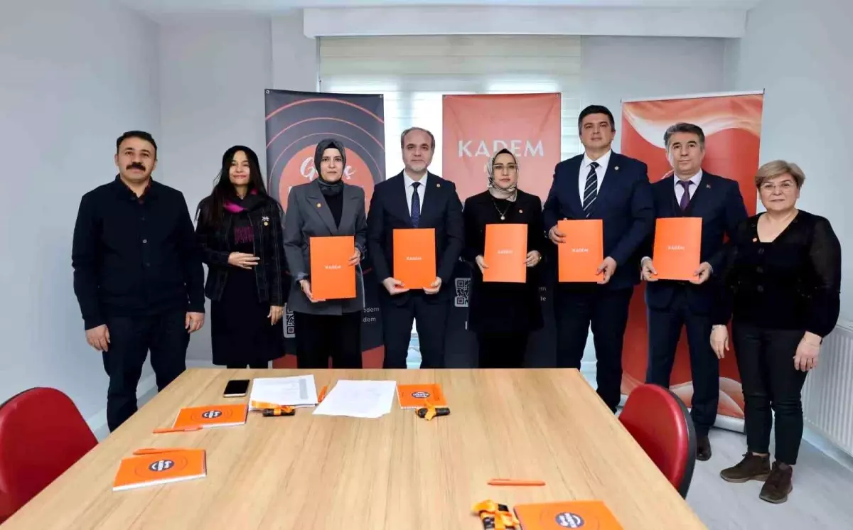 Niğde Ömer Halisdemir Üniversitesi ile KADEM arasında iş birliği protokolü