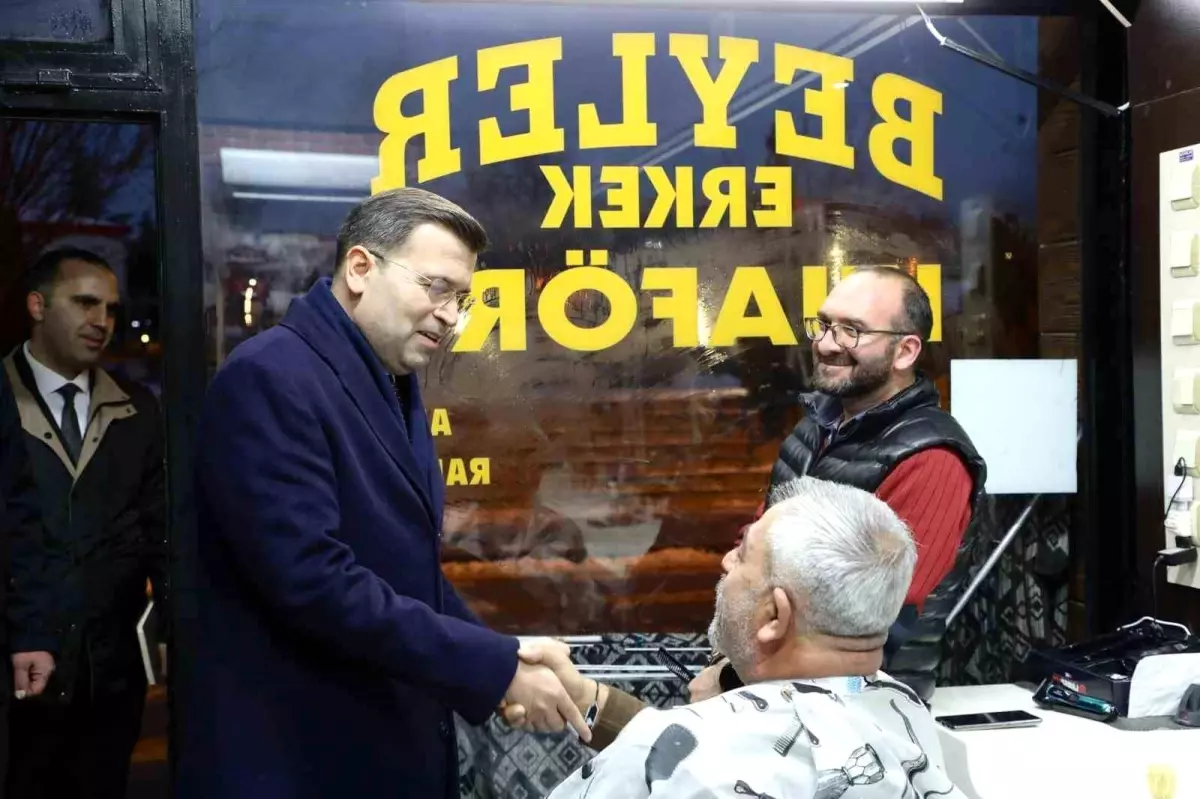 Niğde Valisi Akmeşe'den ilk gün esnaf ziyareti