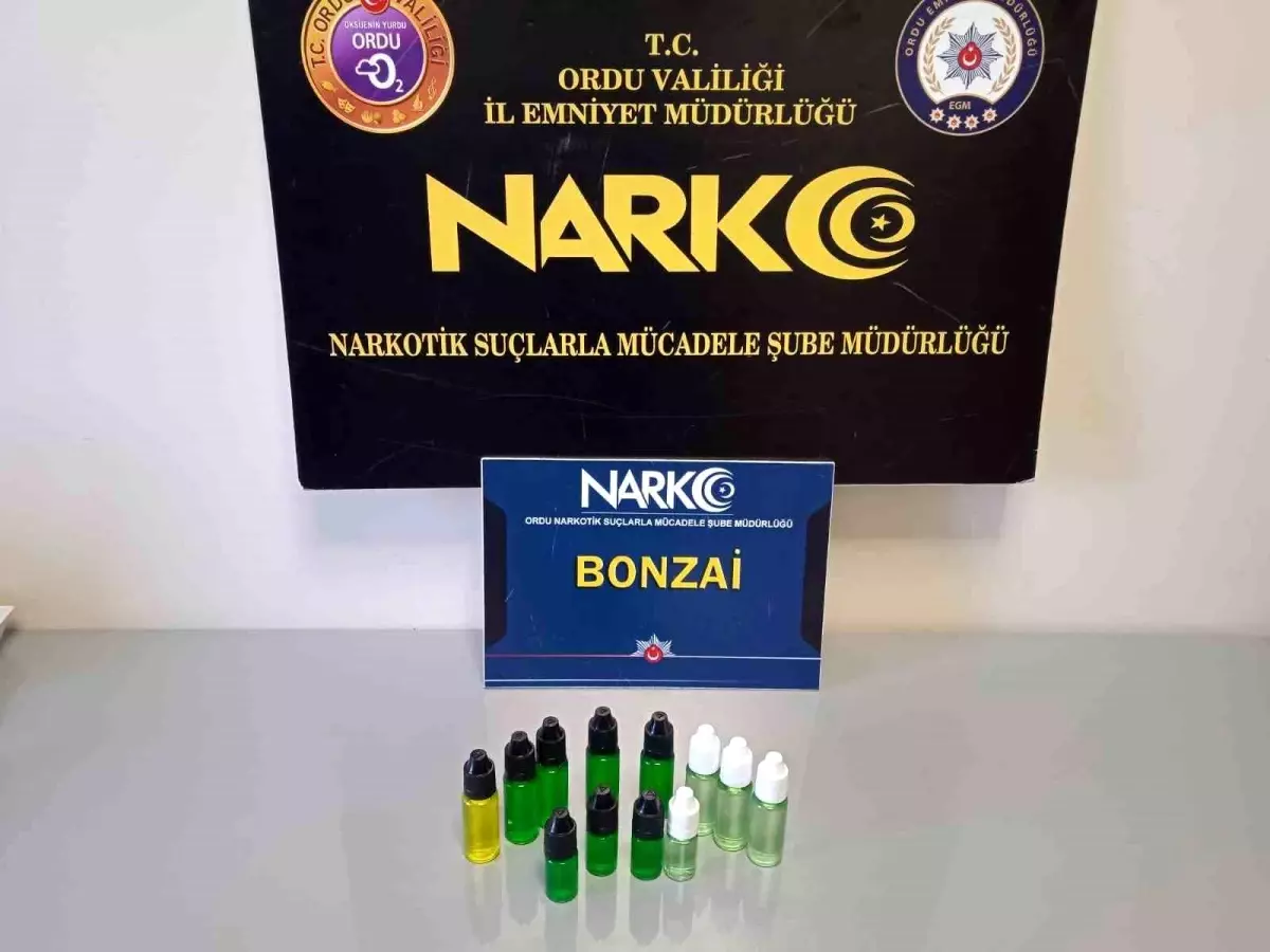 Ordu'da uyuşturucu operasyonlarında 4 tutuklama