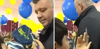 Sadettin Saran'dan imza isteyen çocuğu şoke eden hareket