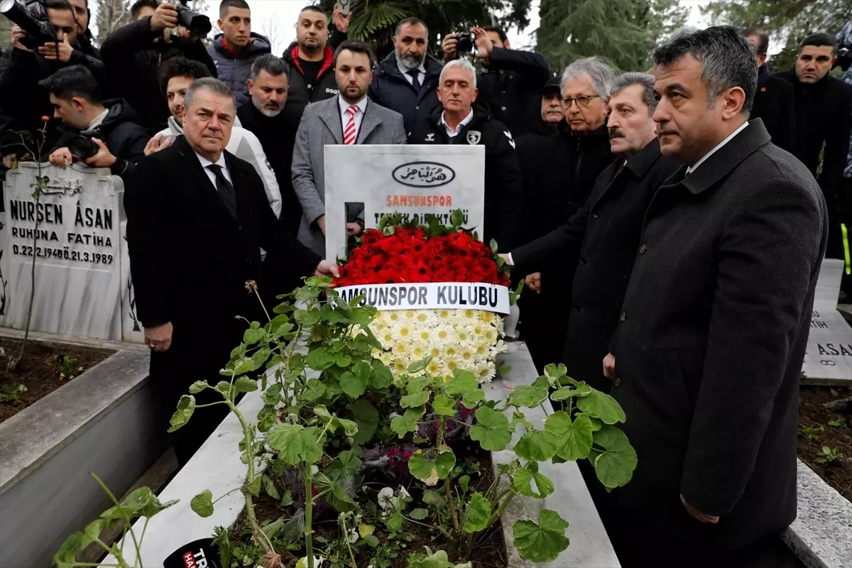 Samsunspor kafilesinin 37 yıl önce geçirdiği trafik kazasında vefat edenler anıldı
