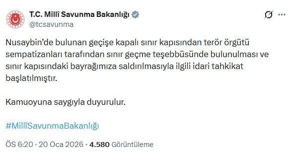 Sınırda tehlikeli provokasyon: Telleri parçalayıp Suriye tarafına geçtiler Sınırda tehlikeli provokasyon: Telleri parçalayıp Suriye tarafına geçtiler