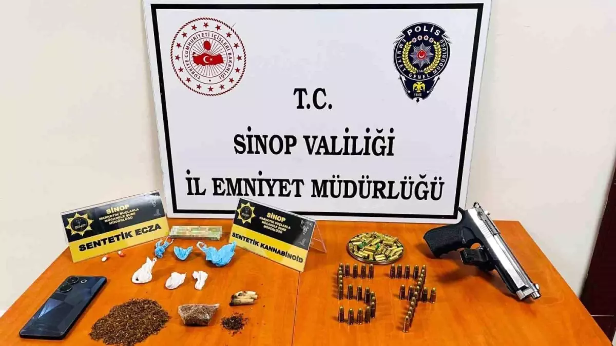 Sinop'ta uyuşturucu operasyonu: 4 gözaltı