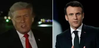 Trump'tan 'Barış Kurulu'na katılmayı reddeden Macron'a tehdit