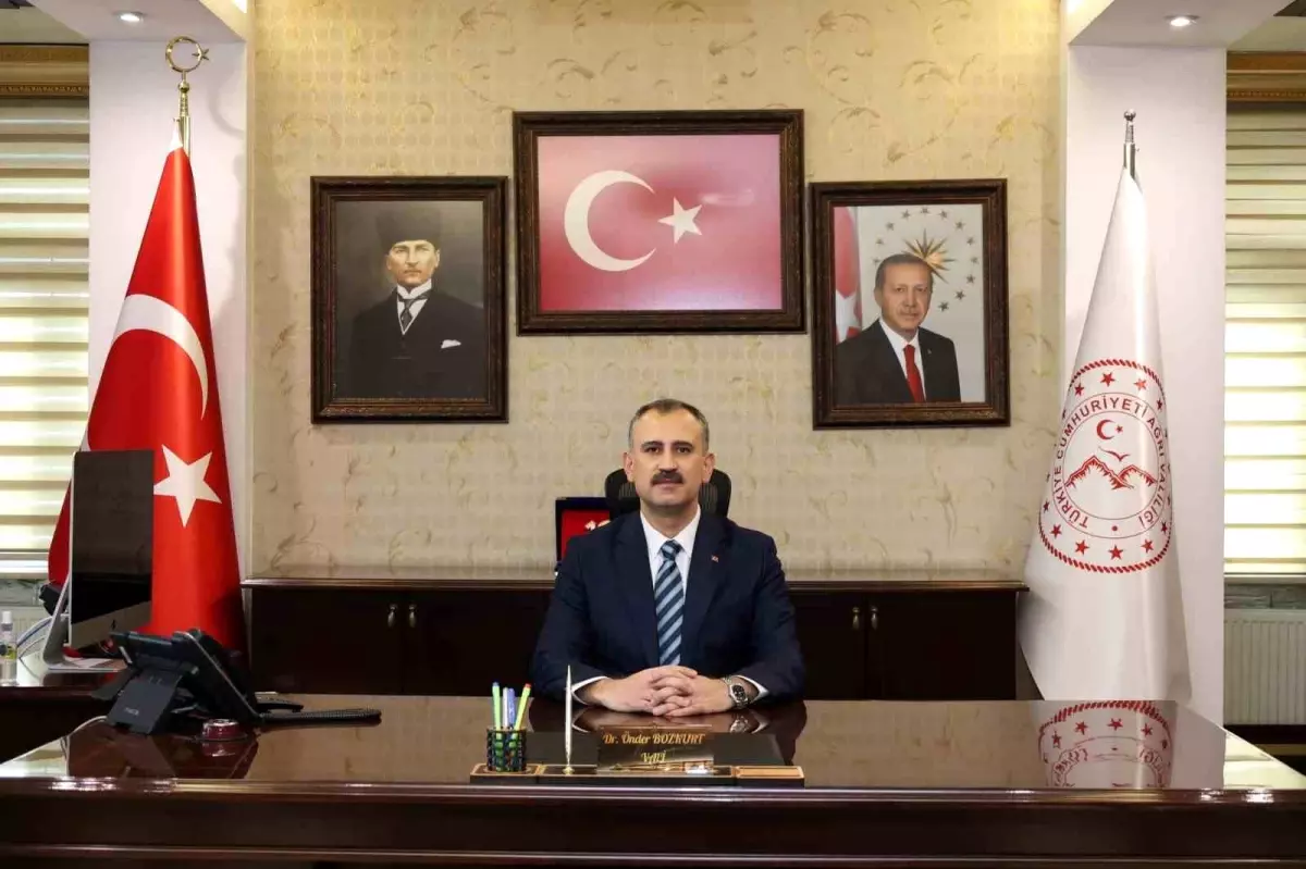 Vali Önder Bozkurt Ağrı'daki görevine başladı