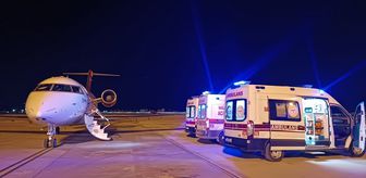 Van'da iki aylık bebek ambulans uçakla İstanbul'a sevk edildi