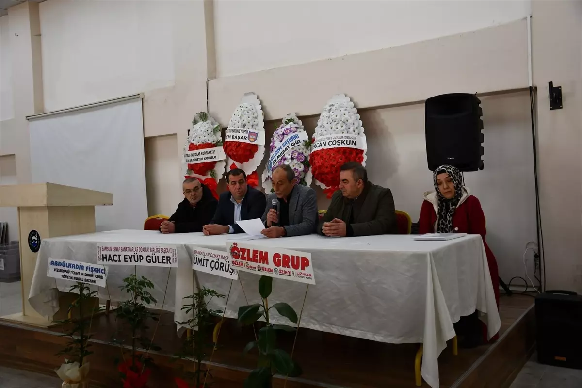 Vezirköprü Manifaturacılar Esnaf Odası Olağan Genel Kurulu yapıldı