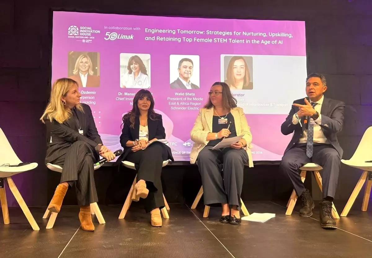 Yarını inşa eden 'Mühendis Kızlar' Davos gündeminde