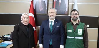 Yeşilay Samsun Şubesinden 19 Mayıs Belediye Başkanı Topaloğlu'na ziyaret
