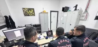 Adana'da itfaiye ekipleri AA'nın 'Yılın Kareleri' oylamasına katıldı