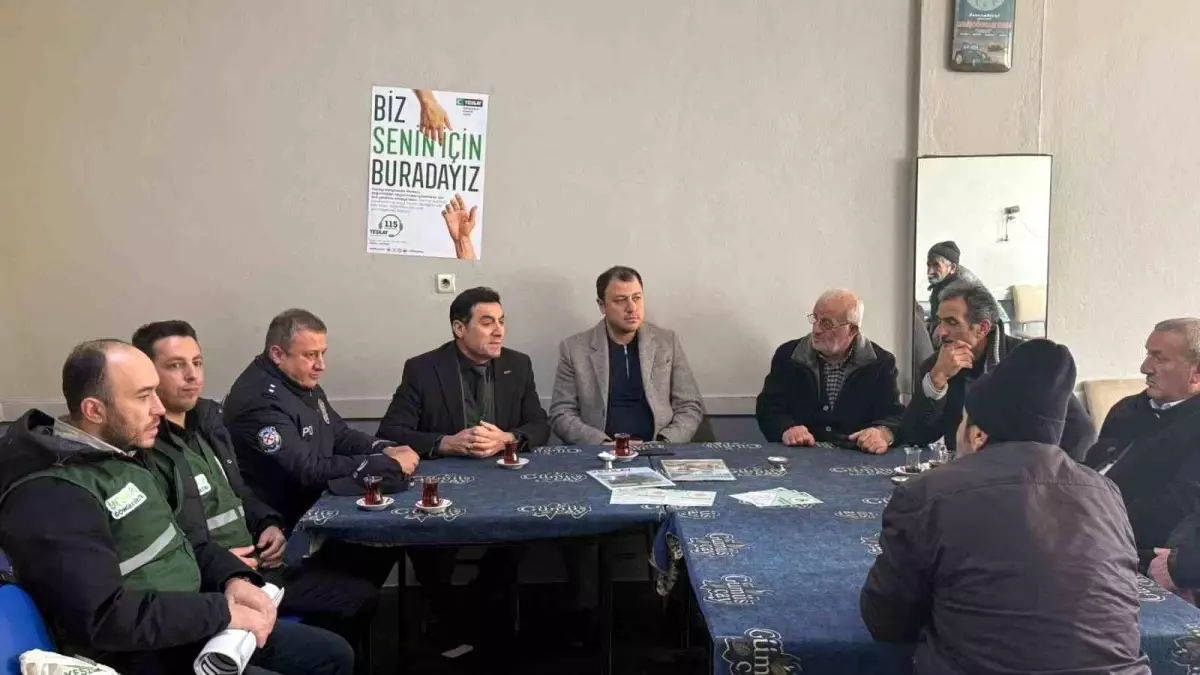 Aydıntepe'de vatandaşlar bağımlılıkla mücadele konusunda bilgilendirildi