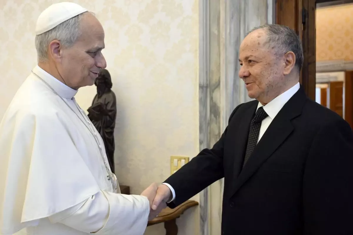 Barzani, Papa ile görüştü: Kürtler için yardım istedim
