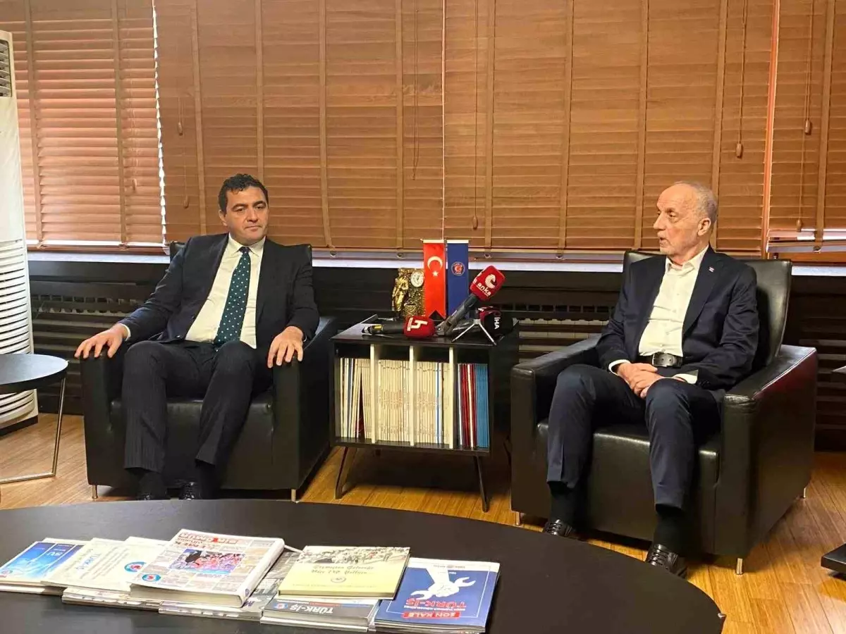 CHP heyetinden TÜRK-İŞ'e ziyaret