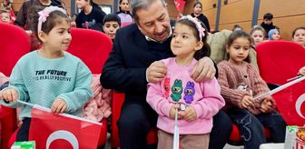 Darende'de çocuklar sinemaya götürüldü