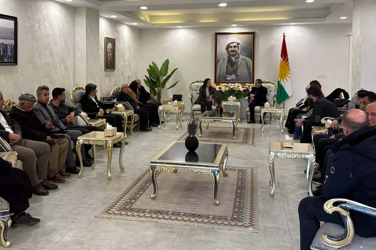 Dem Parti Heyeti Irak ve Suriye'nin Kuzeyinde Temaslarda Bulundu