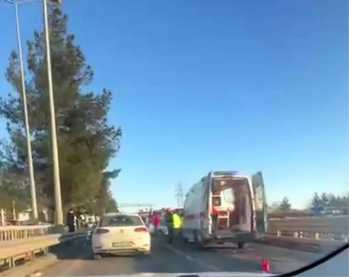 Diyarbakır'da trafik kazası: 1 ölü, 1 yaralı