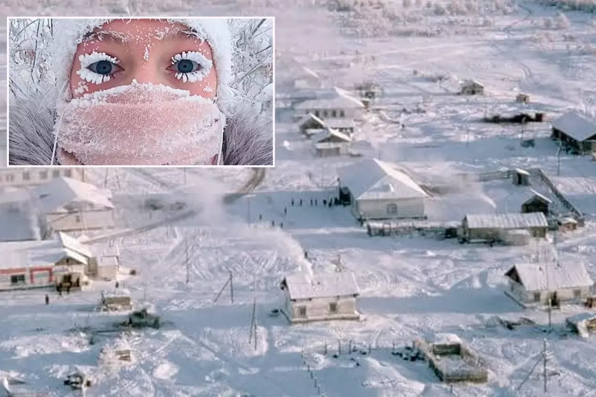 Dünyanın en soğuk yeri Oymyakon'da eksi 71'de yaşam mücadelesi