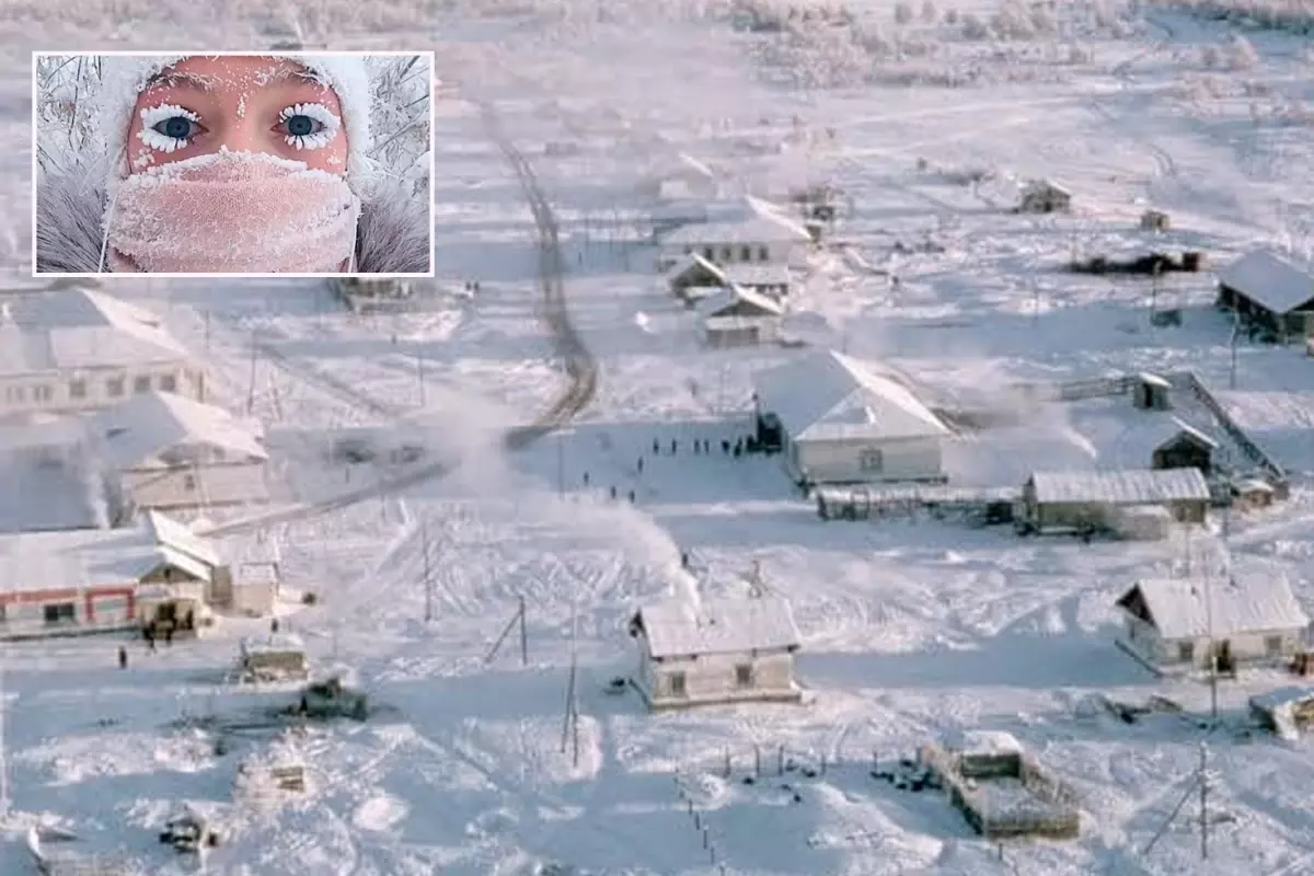 Dünyanın en soğuk yeri Oymyakon'da eksi 71'de yaşam mücadelesi