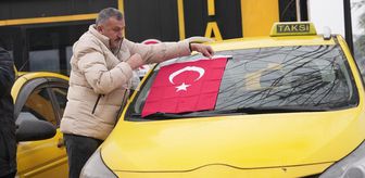 Düzce'de terör örgütü YPG/SDG yandaşlarının sınır hattında Türk bayrağına saldırısına tepki