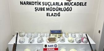 Elazığ'da uyuşturucu operasyonunda 3 şüpheli tutuklandı
