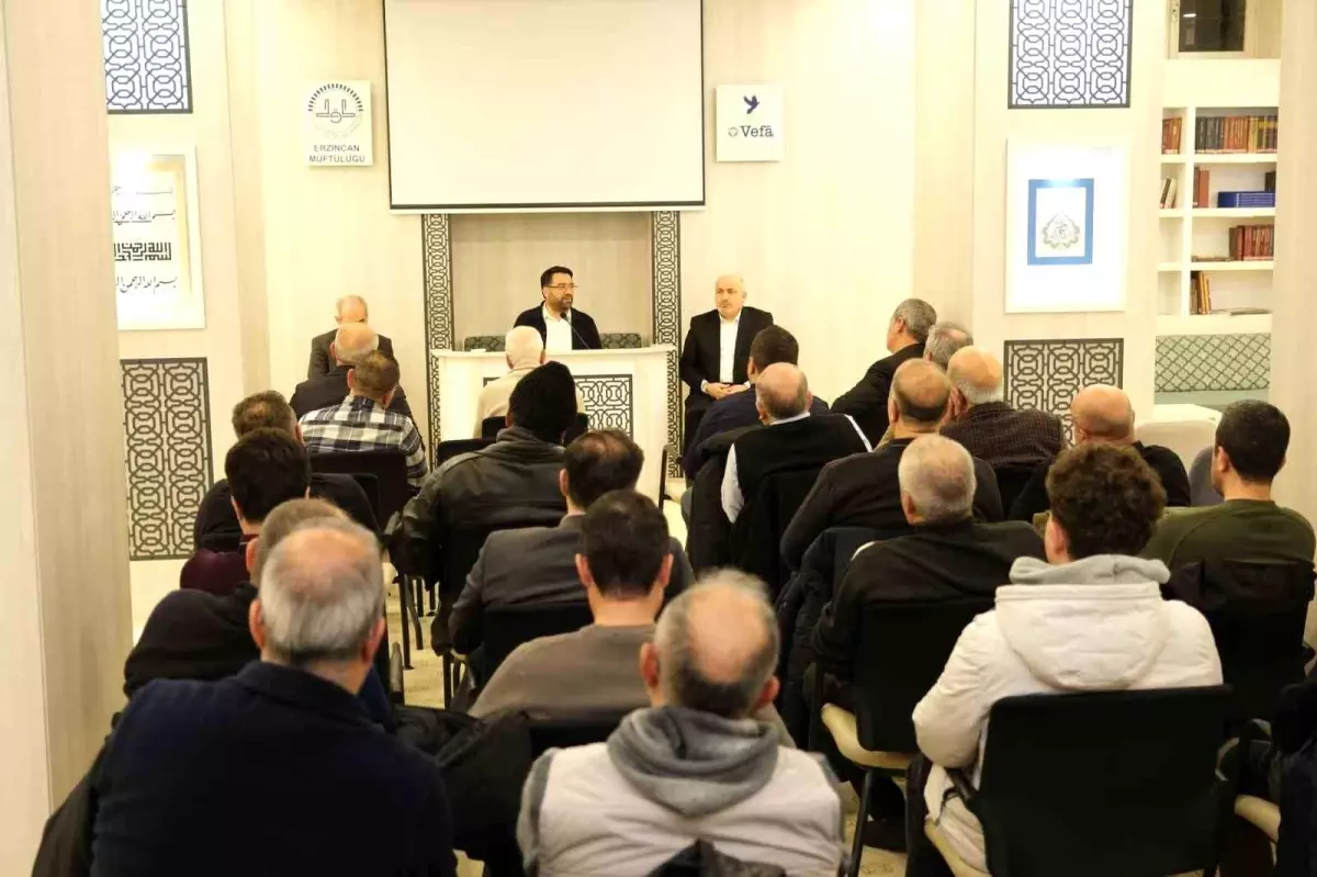 Erzincan İl Müftülüğünden hayırsever iş insanlarıyla istişare toplantısı