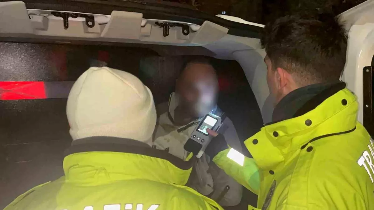 Eskişehir'de 5 gündür polisten kaçan aracın alkollü sürücüsüne 75 bin TL ceza