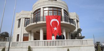 Hatay'da aslına uygun şekilde yeniden inşa edilen tarihi meclis binası tanıtıldı