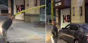 Dünya onu konuşuyor! Hayattan sıkılıp 'otopark bariyeri' oldu