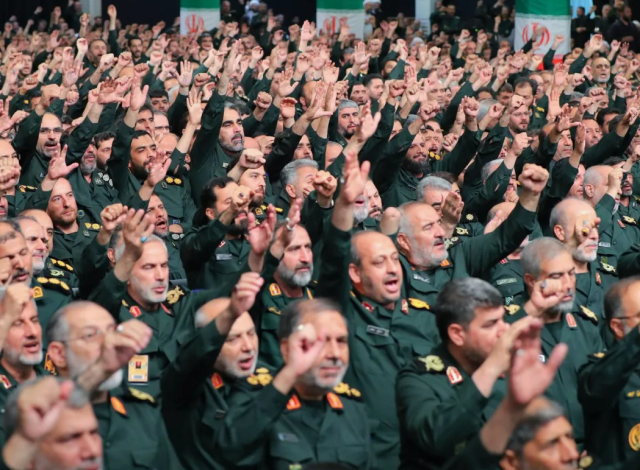 Iran's Revolutionary Guards have reached the highest state of alert
