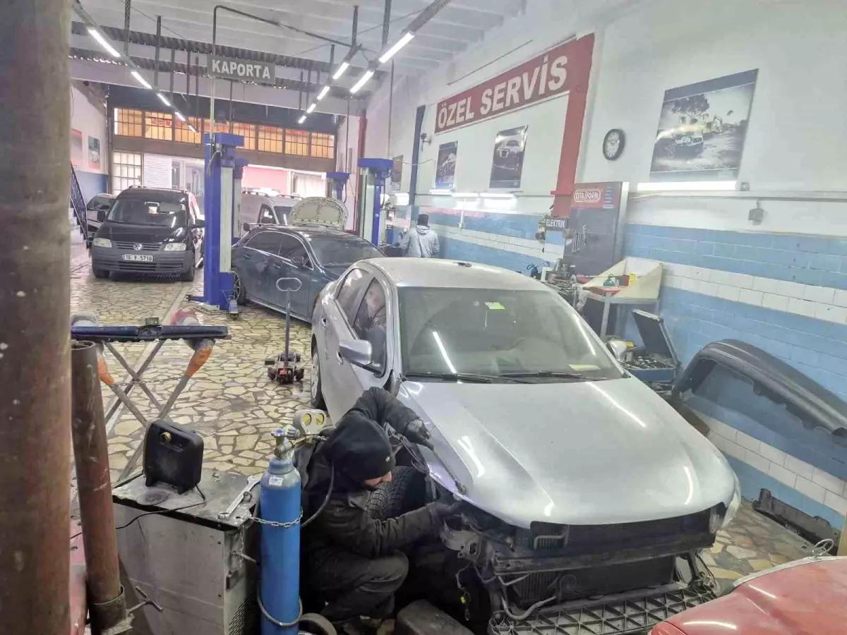 Kasko ile tamir olmayı bekleyen yüzbinlerce araçta parça krizi