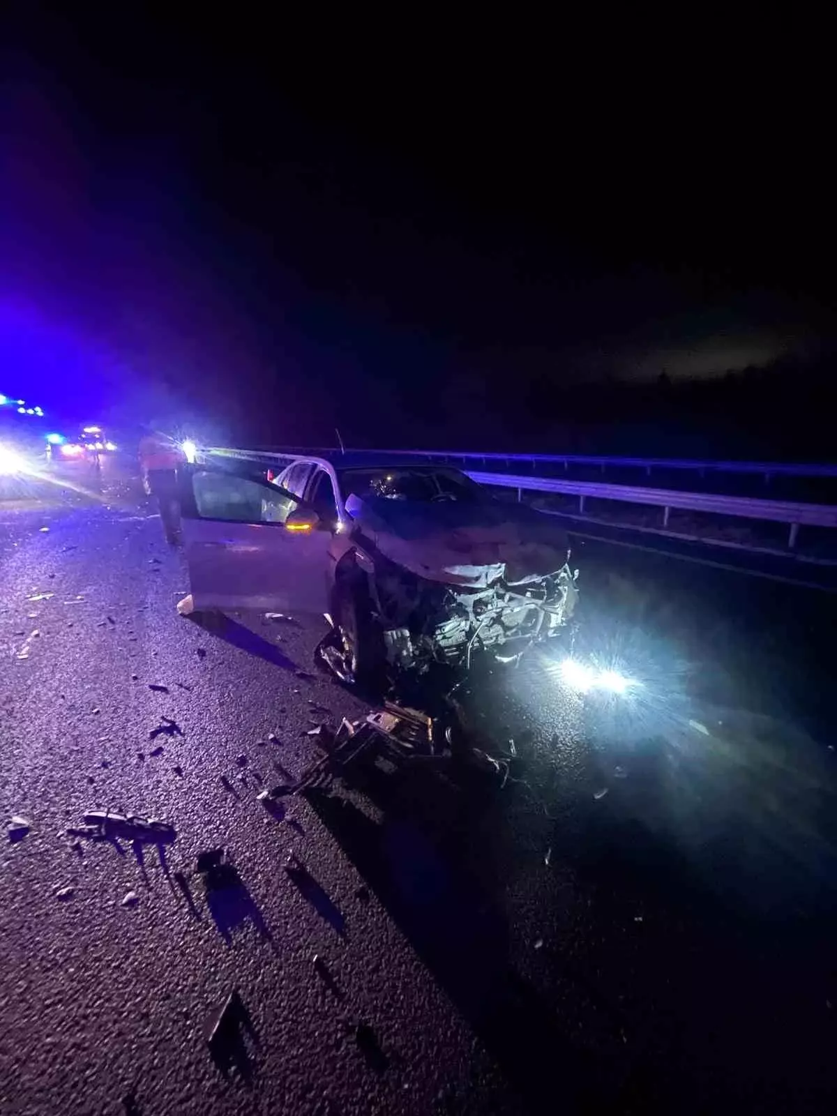 Kırklareli'de otomobiller çarpıştı: 6 yaralı