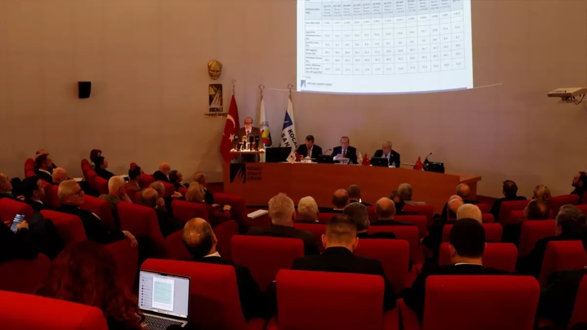 Kocaeli Sanayi Odası'nda yılın ilk meclis toplantısı yapıldı
