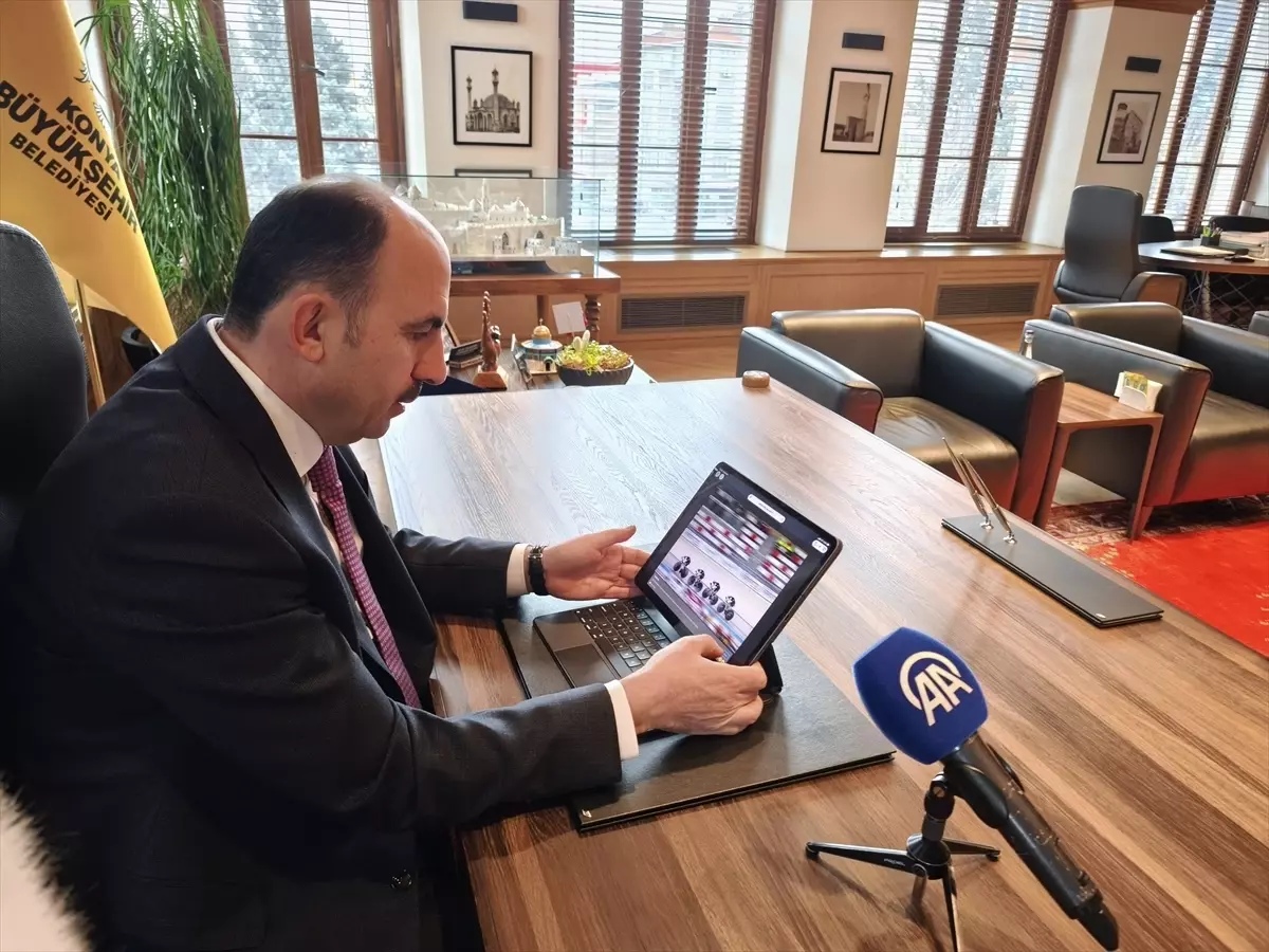 Konya Büyükşehir Belediye Başkanı Altay, AA'nın "Yılın Kareleri" oylamasına katıldı