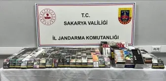 Sakarya'da 1 ton 260 kilogram kaçak tütün ele geçirildi