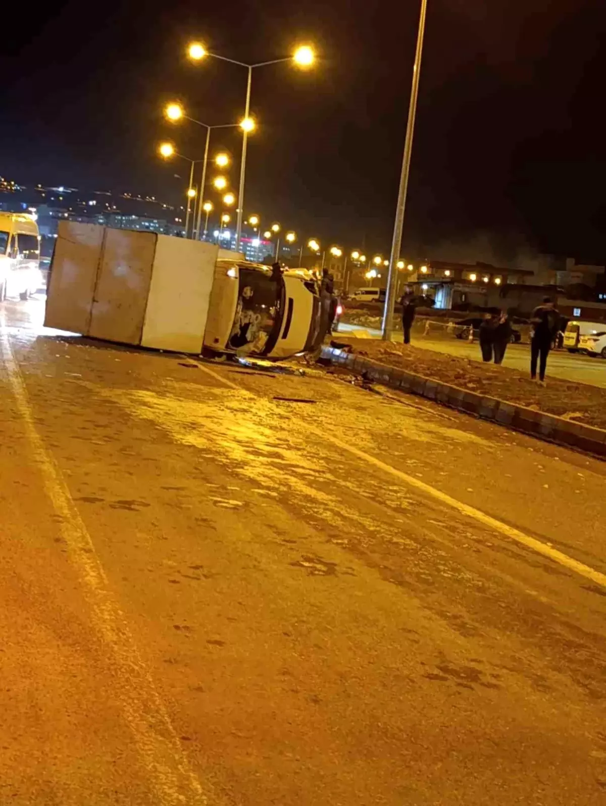 Siirt'te kamyonet ile hafif ticari araç çarpıştı: 2 yaralı