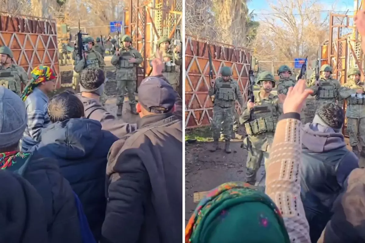 Sınırdan gelen görüntü gündem oldu: Mehmetçik'in sabır testi