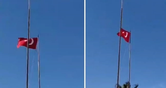 Türk Bayrağına saldırı SON DAKİKA: Bayrak indirme olayı nedir? Mardin Nusaybin Türk Bayrağı olayı nedir? Türk Bayrağına indirdiler!