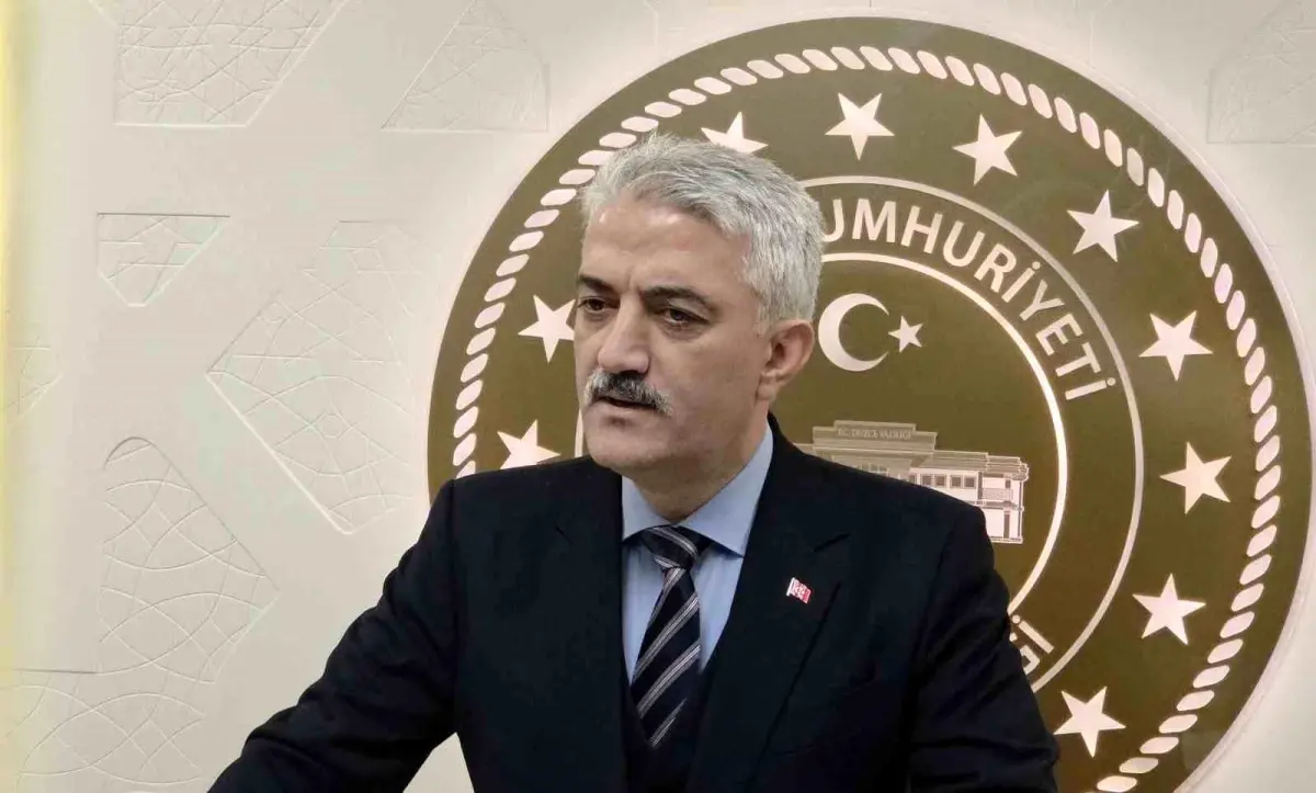 Vali Makas'tan geçmiş olsun mesajı