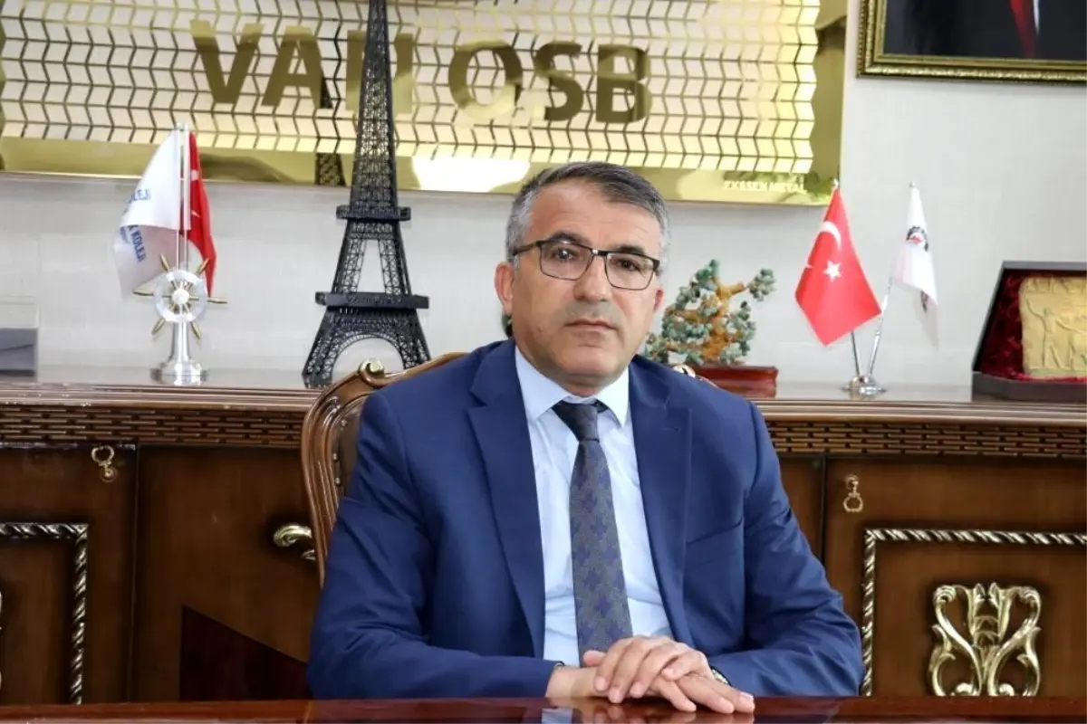 Van OSB Başkanı Aslan: "Üretim ve istihdamı büyütmeye kararlıyız"