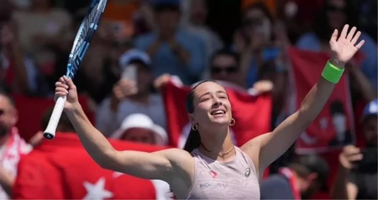Zeynep Sönmez maçı ne oldu, üçüncü tura yükseldi mi? Avustralya Açık'ta Zeynep Sönmez, Anna Bondar tenis m...